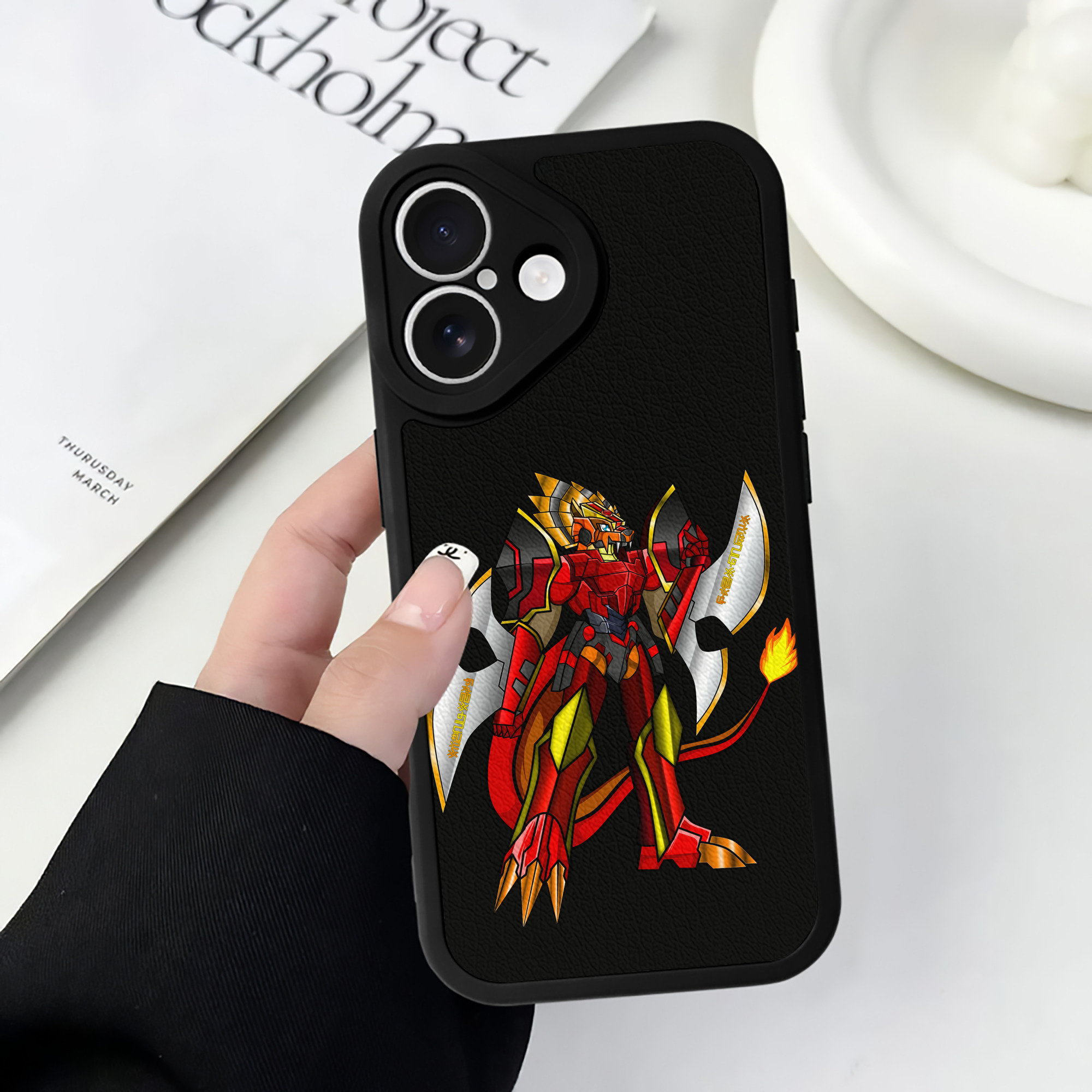 （画像用） Digimon デジタルモンスター/デジモン 【iPhone 16シリーズ対応】シリコンスマホケース（レザー調） 材質：シリコン